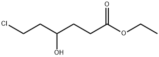 Hexanoic acid, 6-chloro-4-hydroxy-, ethyl ester Structural