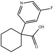 Cyclohexanecarboxylic acid, 1-(5-fluoro-3-pyridinyl)-