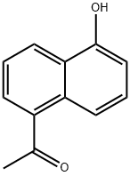 Ethanone, 1-(5-hydroxy-1-naphthalenyl)- Structural