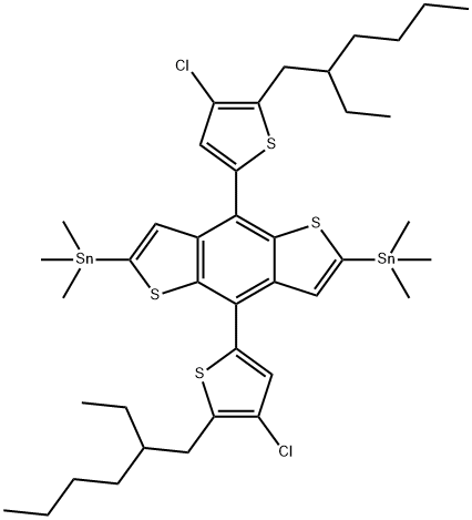 IN1776, (4,8-Bis(4-chloro-5-(2-ethylhexyl)thiophen-2-yl)benzo[1,2-b:4,5-b']dithiophene-2,6-diyl)bis(trimethylstannane)