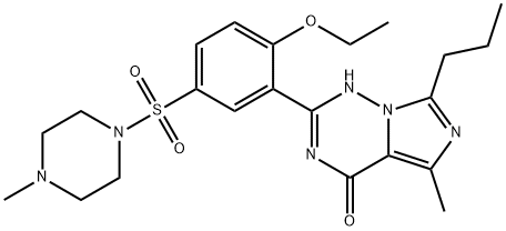 N-Desethyl-N-Methyl Vardenafil Structural
