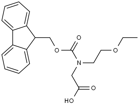 2-((((9H-fluoren-9-yl)methoxy)carbonyl)(2-ethoxyethyl)amino)