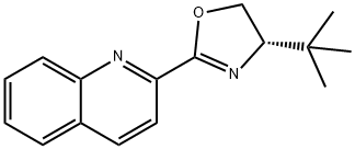 2-[(4S)-4-(1,1-dimethylethyl)-4,5- dihydro-2-oxazolyl]-Quinoline