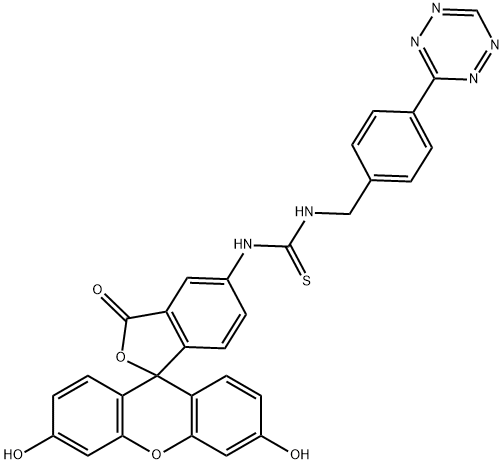 5-FITC-Tetrazine Structural