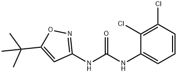 Urea, N-(2,3-dichlorophenyl)-N'-[5-(1,1-dimethylethyl)-3-isoxazolyl]- Structural