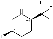 Piperidine, 5-fluoro-2-(trifluoromethyl)-, (2R,5R)-rel-