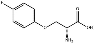 O-(4-Fluorophenyl)-D-serine Structural