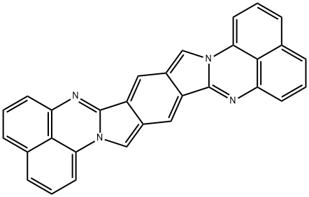 Perimidino[1',2':1,5]pyrrolo[3,4-m]phthaloperine (9CI) Structural