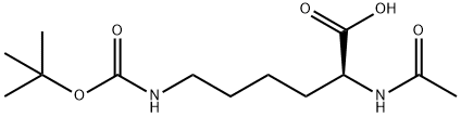 N6-Boc-N2-Acetyl-DL-lysine Structural