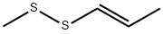 Disulfide, methyl (1E)-1-propen-1-yl Structural