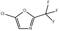 Oxazole, 5-chloro-2-(trifluoromethyl)- Structural