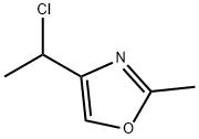 Oxazole, 4-(1-chloroethyl)-2-methyl- Structural