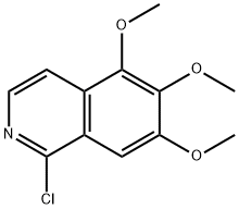 Isoquinoline, 1-chloro-5,6,7-trimethoxy- Structural