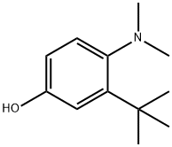 Phenol, 4-(dimethylamino)-3-(1,1-dimethylethyl)- Structural