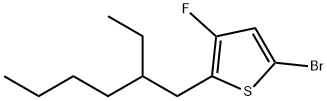 Thiophene, 5-bromo-2-(2-ethylhexyl)-3-fluoro- Structural
