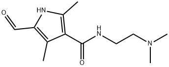 1H-Pyrrole-3-carboxamide, N-[2-(dimethylamino)ethyl]-5-formyl-2,4-dimethyl-