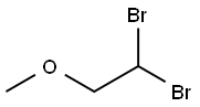 Ethane, 1,1-dibromo-2-methoxy- Structural