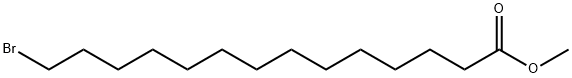 Tetradecanoic acid, 14-bromo-, methyl ester Structural