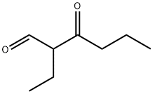 Hexanal, 2-ethyl-3-oxo- Structural