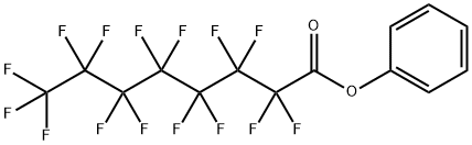 Octanoic acid, 2,2,3,3,4,4,5,5,6,6,7,7,8,8,8-pentadecafluoro-, phenyl ester Structural