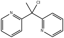 Pyridine, 2,2'-(1-chloroethylidene)di- (8CI) Structural