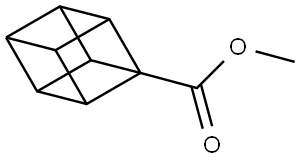 Pentacyclo[4.2.0.02,5.03,8.04,7]octane-1-carboxylic acid, methyl ester Structural