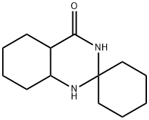 Spiro[cyclohexane-1,2'(1'H)-quinazolin]-4'(3'H)-one, hexahydro- Structural
