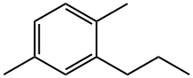 Benzene, 1,4-dimethyl-2-propyl- Structural