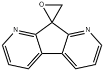 Spiro[9H-cyclopenta[1,2-b:4,3-b']dipyridine-9,2'-oxirane] (8CI,9CI) Structural