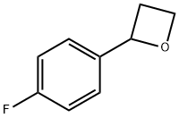 Oxetane, 2-(4-fluorophenyl)- Structural