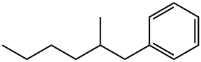 Benzene, (2-methylhexyl)- Structural