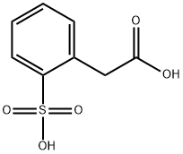 Benzeneacetic acid, 2-sulfo- Structural