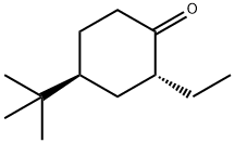 Cyclohexanone, 4-(1,1-dimethylethyl)-2-ethyl-, trans- (9CI) Structural