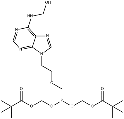 Adefovir dipivoxil N6-Hydroxymethyl Impurity Structural