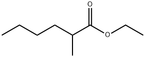 Hexanoic acid, 2-methyl-, ethyl ester Structural