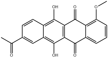 Dianhydrodaunomycinone Structural