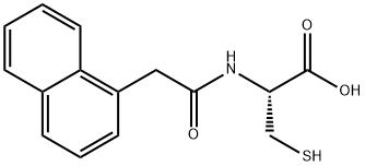 L-Cysteine, N-[2-(1-naphthalenyl)acetyl]- Structural