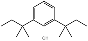 Phenol, 2,6-bis(1,1-dimethylpropyl)- Structural