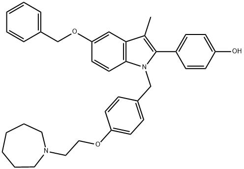 5-O-Benzylbazedoxifene Structural