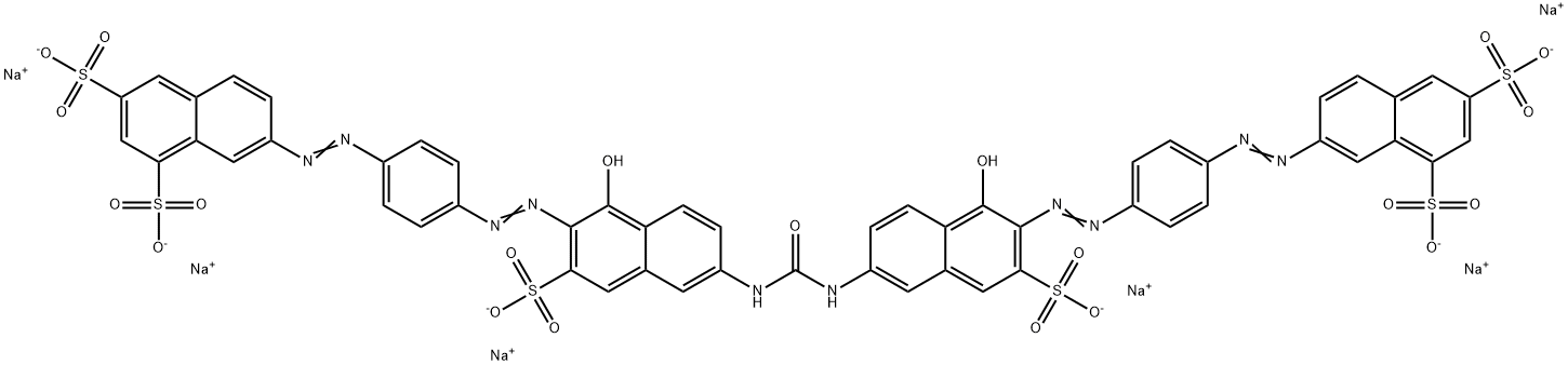 7,7'-[Ureylenebis[(1-hydroxy-3-sodiosulfonaphthalene-6,2-diyl)azo(4,1-phenylene)azo]]bis[naphthalene-1,3-disulfonic acid disodium] salt