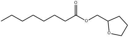 Octanoic acid, (tetrahydro-2-furanyl)methyl ester Structural