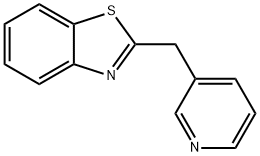 Benzothiazole, 2-(3-pyridinylmethyl)- Structural