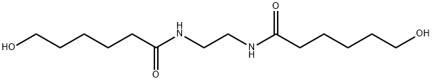 Hexanamide, N,N'-1,2-ethanediylbis[6-hydroxy- Structural