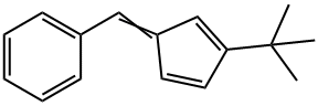 Benzene, [[3-(1,1-dimethylethyl)-2,4-cyclopentadien-1-ylidene]methyl]- Structural