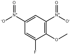 Benzene, 1-fluoro-2-methoxy-3,5-dinitro- Structural