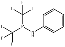 Phosphinous amide, N-phenyl-P,P-bis(trifluoromethyl)- Structural