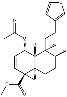 Methyl dodonate A acetate Structural