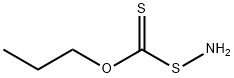 Thiohydroxylamine, S-(propoxythioxomethyl)- (9CI) Structural
