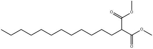 Propanedioic acid, 2-dodecyl-, 1,3-dimethyl ester Structural