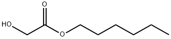Acetic acid, 2-hydroxy-, hexyl ester Structural